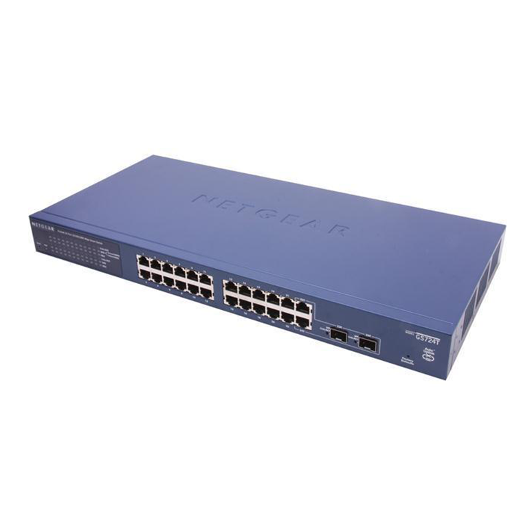 Netgear 24 Port Gbit LAN switch - GS724 - IP Office Direct